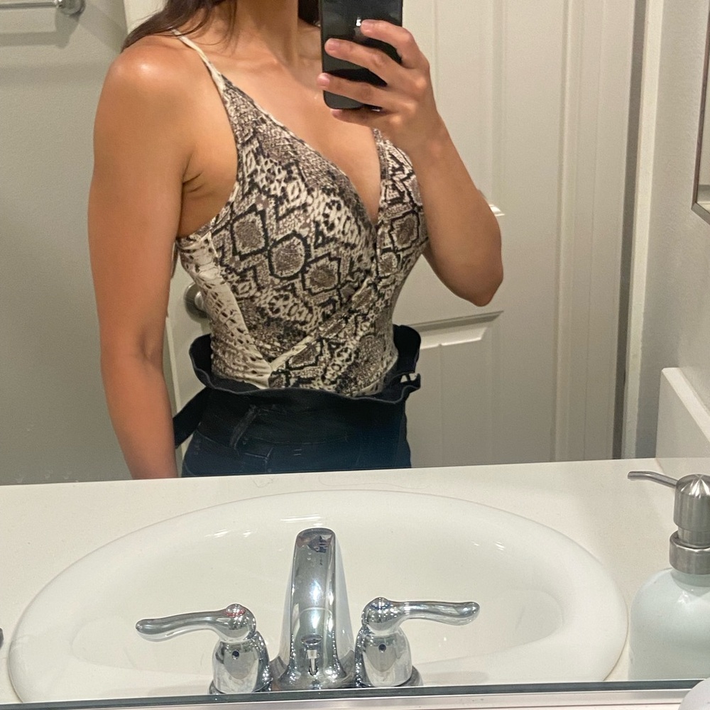Snake skin bodysuit